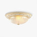 Essentials Flush Ceiling Light-DWHOME
