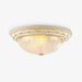 Essentials Flush Ceiling Light-DWHOME
