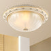 Essentials Flush Ceiling Light-DWHOME