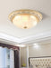 Essentials Flush Ceiling Light-DWHOME
