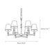 Estense Chandelier-DWHOME