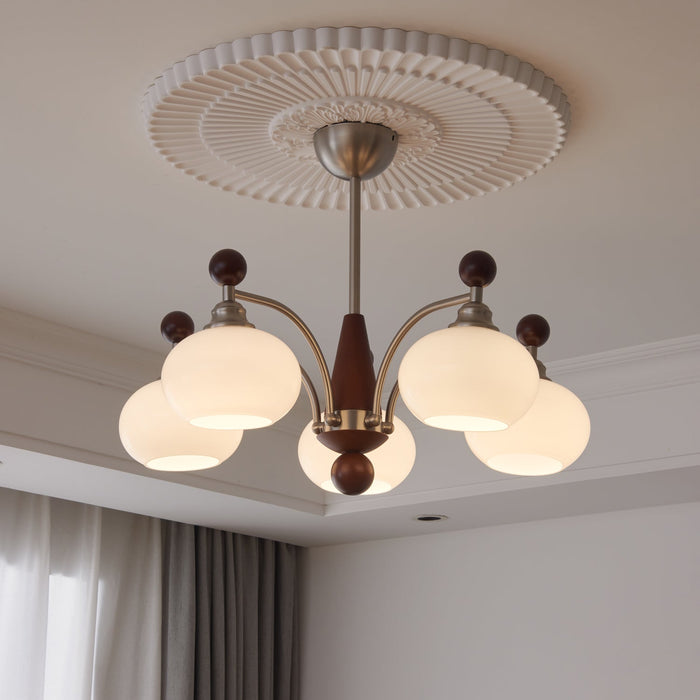 Ethereal Orbit Chandelier-DWHOME
