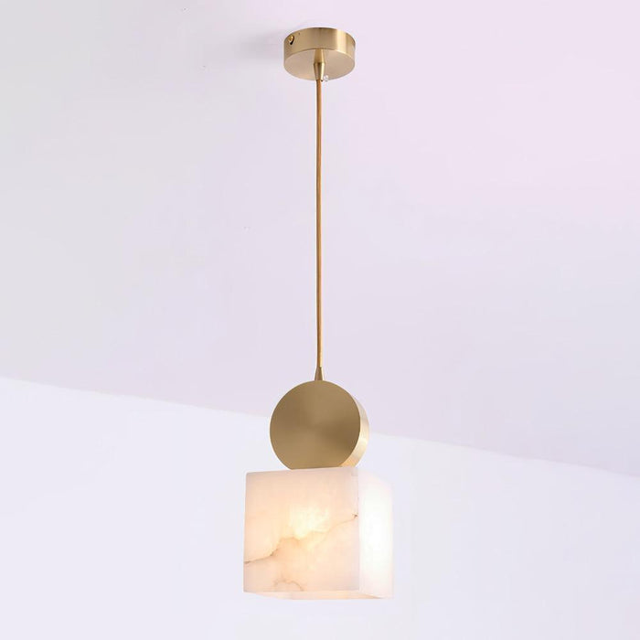 Etruscan Aabaster Pendant Light-DWHOME