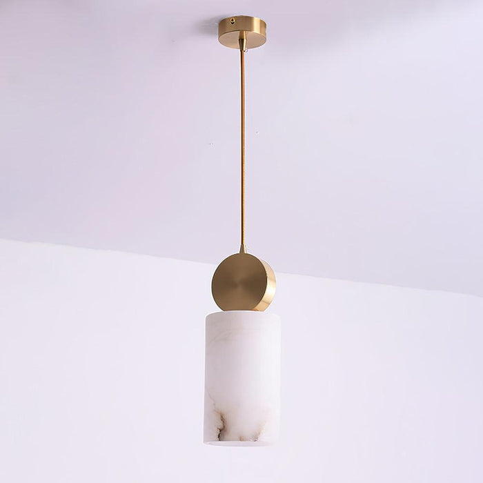 Etruscan Aabaster Pendant Light-DWHOME