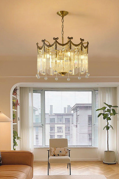 Evangeline Crystal Chandelier - DWHOME