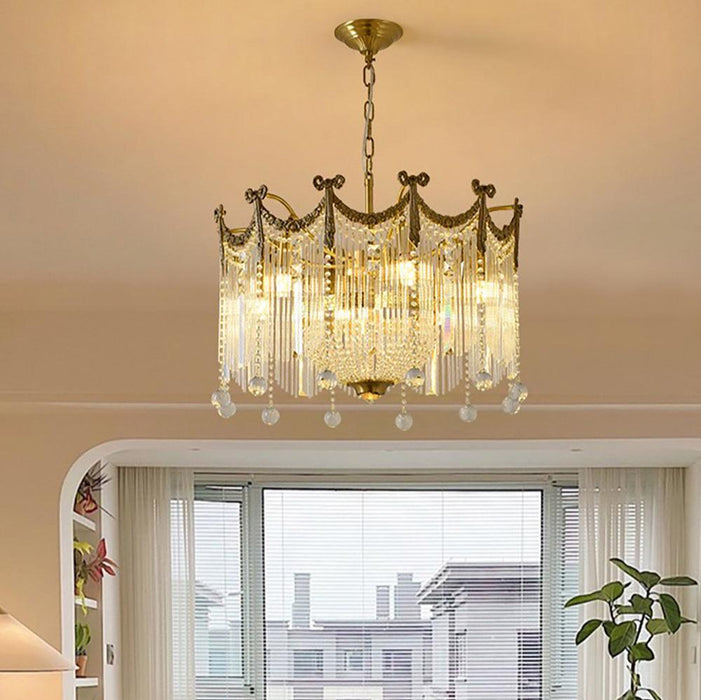 Evangeline Crystal Chandelier - DWHOME