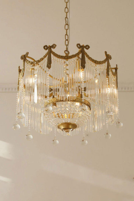 Evangeline Crystal Chandelier - DWHOME