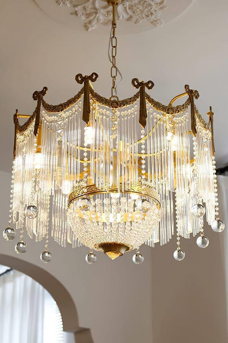 Evangeline Crystal Chandelier - DWHOME