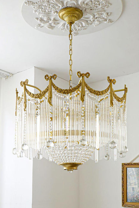 Evangeline Crystal Chandelier - DWHOME