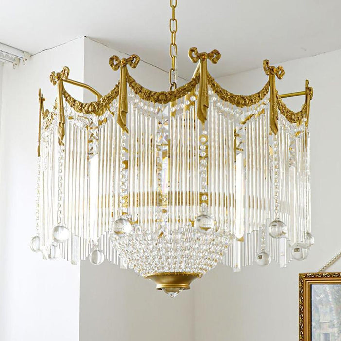 Evangeline Crystal Chandelier - DWHOME