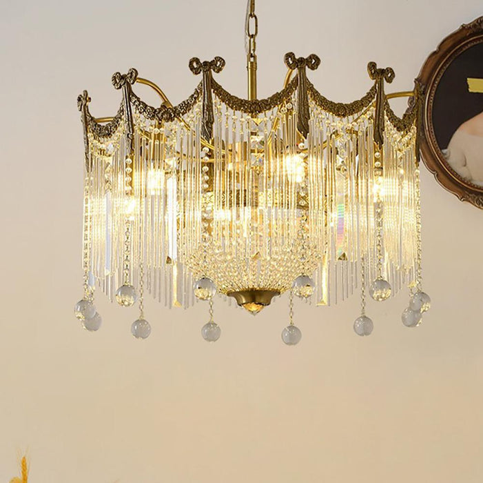 Evangeline Crystal Chandelier - DWHOME