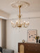 Evaria Crystal Pearl Chandelier-DWHOME