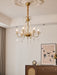Evaria Crystal Pearl Chandelier-DWHOME
