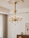 Evaria Crystal Pearl Chandelier-DWHOME