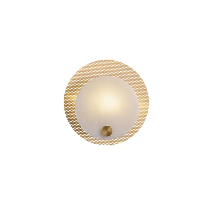 Evelyn Alabaster Wall Sconce-DWHOME