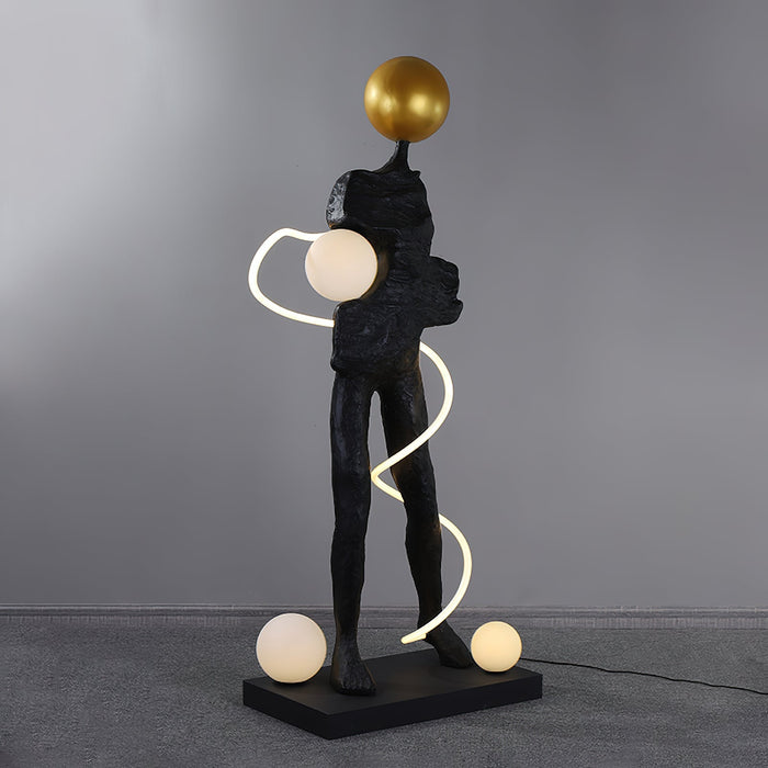 Everett Spiral Floor Lamp - Vakkerlight