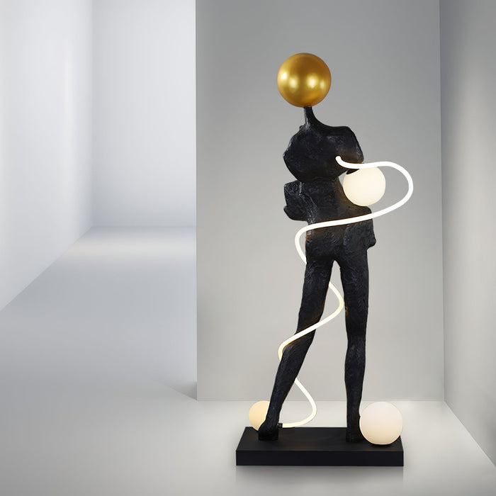 Everett Spiral Floor Lamp - Vakkerlight