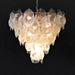 Exquisite Murano Transparent Glass Chandelier-DWHOME