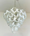 Exquisite Murano Transparent Glass Chandelier-DWHOME