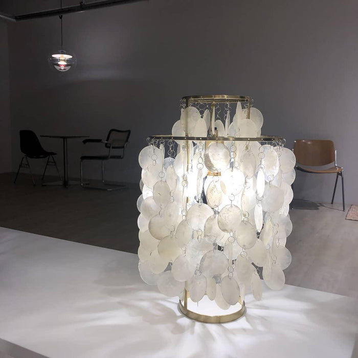 Round Shell Table Lamp - DWHOME