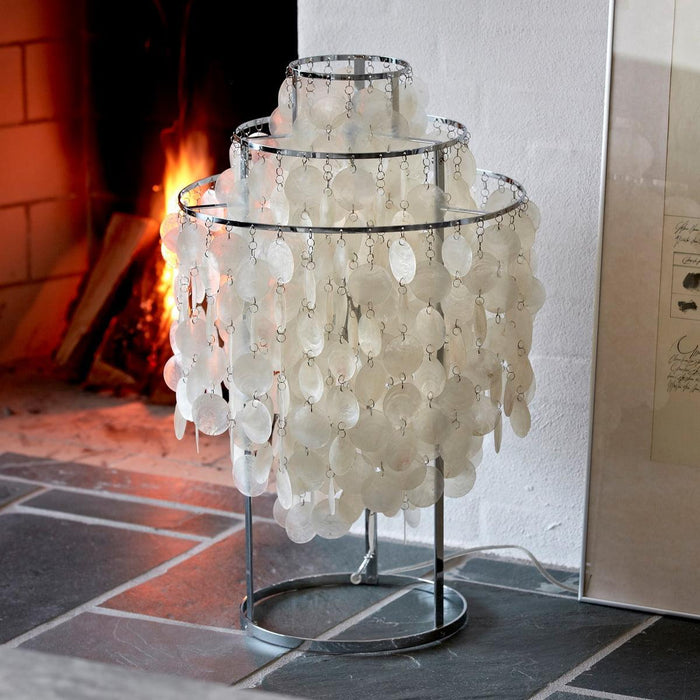Round Shell Table Lamp - DWHOME