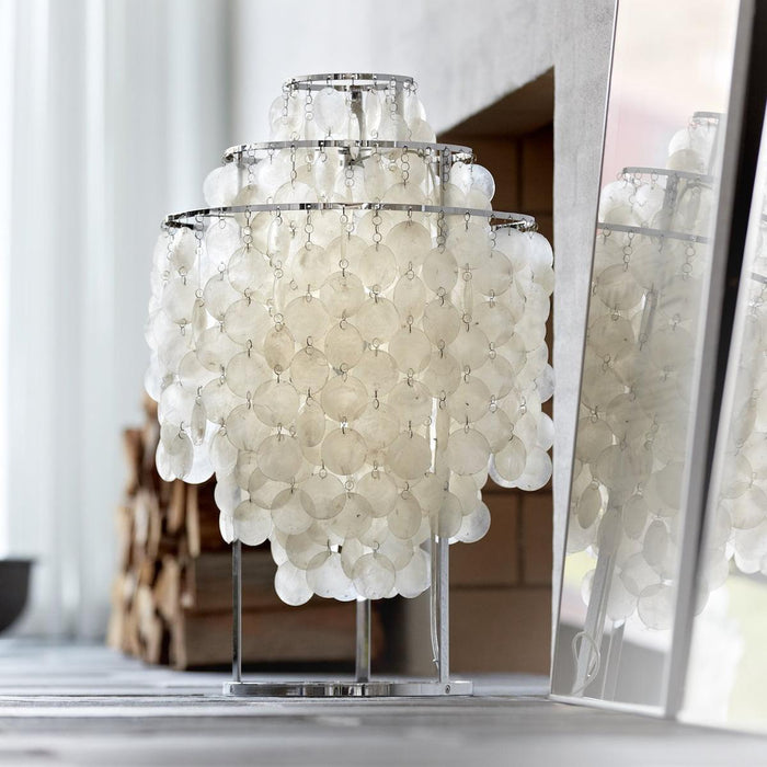 Round Shell Table Lamp - DWHOME