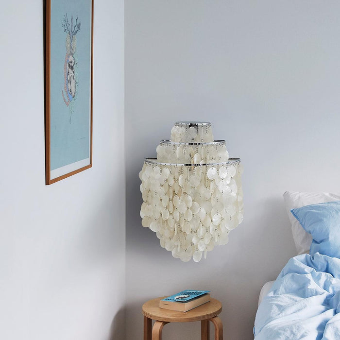 Round Shell Table Lamp - DWHOME