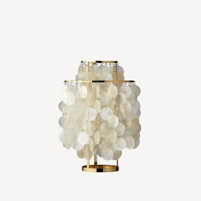 Round Shell Table Lamp - DWHOME