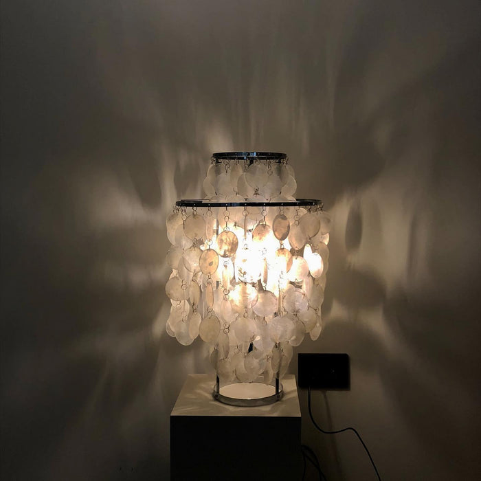 Round Shell Table Lamp - DWHOME