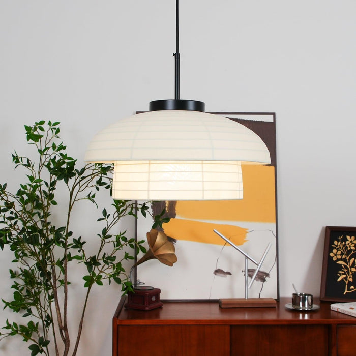 Fabric Art Hanging Lamp-DWHOME