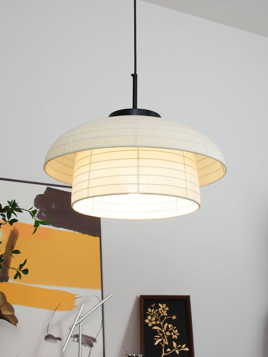 Fabric Art Hanging Lamp-DWHOME