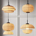 Fabric Art Hanging Lamp-DWHOME