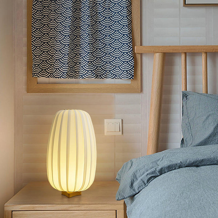 Fabric Minimalist Table Lamp-DWHOME
