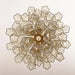 Fantastic Murano Amber Glass Tube Chandelier-DWHOME