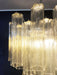 Fantastic Murano Amber Glass Tube Chandelier-DWHOME