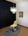 Fantastic Murano Blue Glass Tube Chandelier-DWHOME