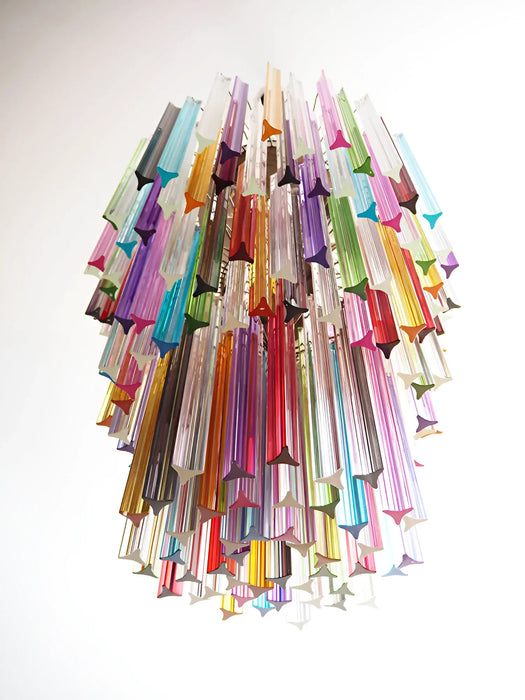Fantastic Murano Prisms Multicolor Chandelier-DWHOME