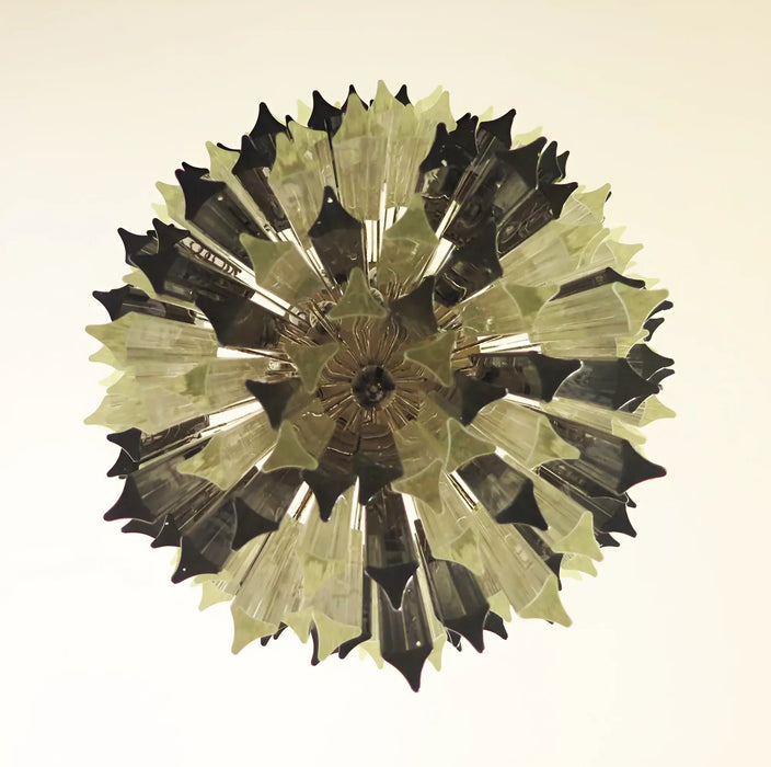 Fantastic Murano Prisms Smoked Transparent Chandelier-DWHOME