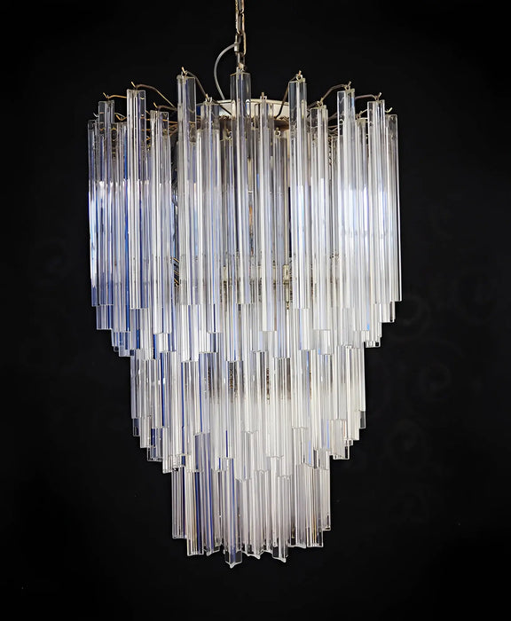 Fantastic Murano Prisms Transparent Chandelier-DWHOME