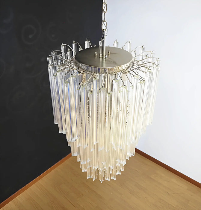 Fantastic Murano Prisms Transparent Chandelier-DWHOME