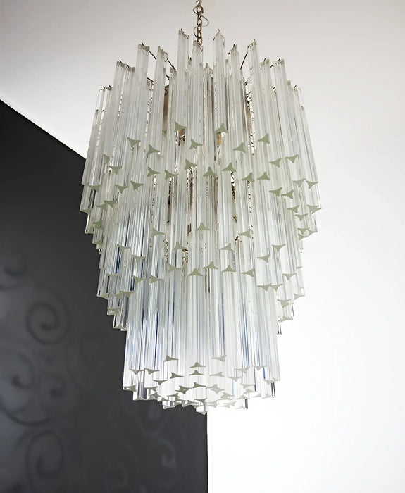 Fantastic Murano Prisms Transparent Chandelier-DWHOME