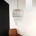 Fantastic Murano Prisms Transparent Chandelier-DWHOME