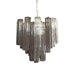 Fantastic Murano Smoked Glass Tube Chandelier-DWHOME