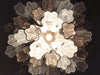 Fantastic Murano Smoked Glass Tube Chandelier-DWHOME