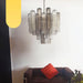 Fantastic Murano Smoked Glass Tube Chandelier-DWHOME