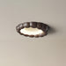 Faux Wood Ripple Ceiling Lamp-DWHOME