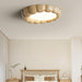 Faux Wood Ripple Ceiling Lamp-DWHOME