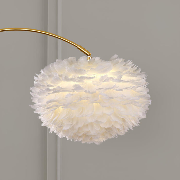 Feather Drawer Floor Lamp-DWHOME