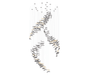 Feather Handblown Glass Chandelier-DWHOME
