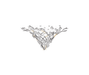 Feather Handblown Glass Chandelier-DWHOME
